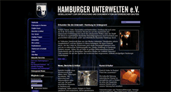 Desktop Screenshot of hamburgerunterwelten.de